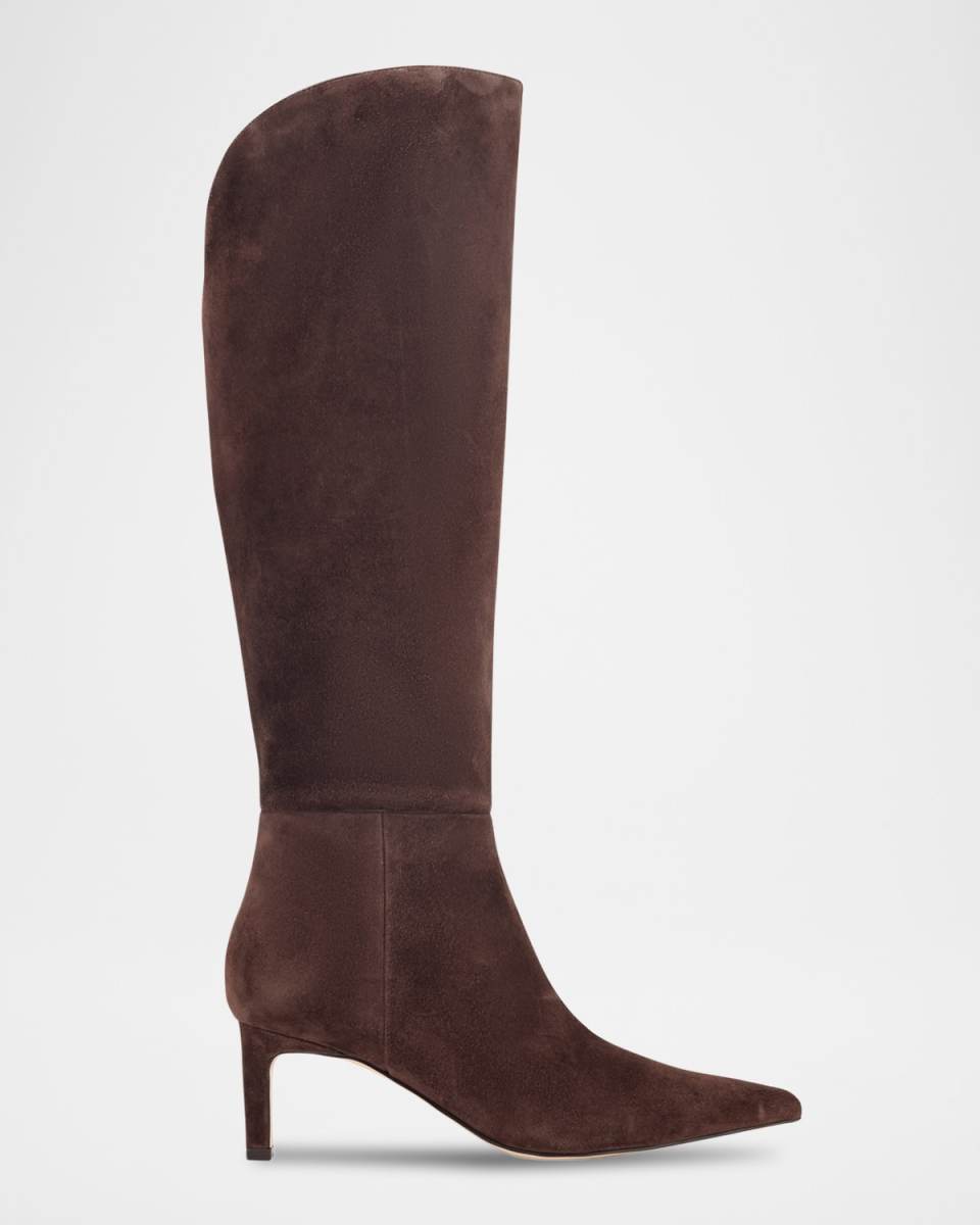 Esmee Suede Knee-High Boots